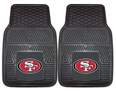 San Francisco 49ers Vinyl Auto Floor Mats