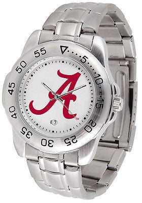 Alabama Men's Sports Stainless Steel Watch