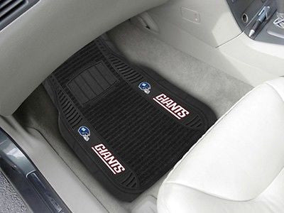 New York Giants Auto Deluxe Floor Mats Set