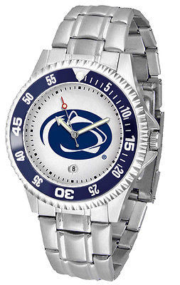 Penn State Men's Competitor Stainless Steel with Color Bezel