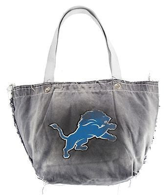 Detroit Lions Hand Distressed Vintage Tote OUT OF STOCK