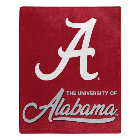Alabama Crimson Tide Blanket 50 x 60 Raschel Signature Design OUT OF STOCK