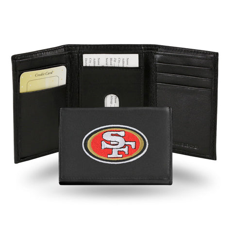 San Francisco 49ers Trifold Leather Embroidered Wallet OUT OF STOCK