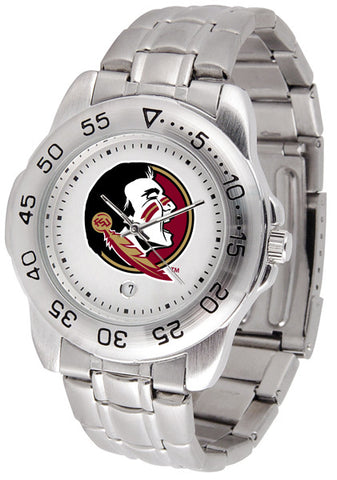 Florida State Seminoles Men's Sports Stainless Steel Watch