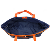 Auburn Blue and Orange Phyllis Purse