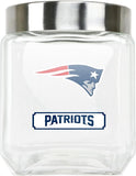 New England Patriots Glass Container Set