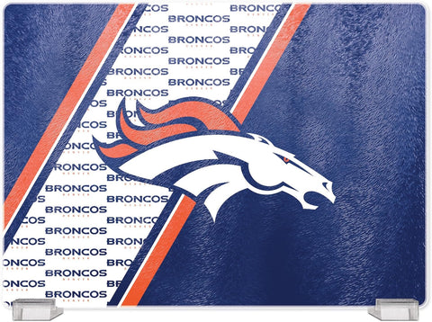 Denver Broncos Glass Cutting Board