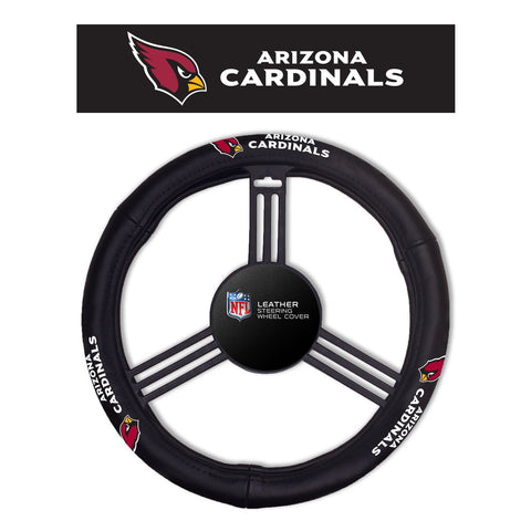 Arizona Cardinals Leather Steering Wheel Cover