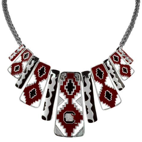 South Carolina Gamecocks Aztec Necklace