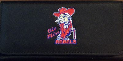 Mississippi Ole Miss Rebels Embroidered Ladies Wallet/Checkbook