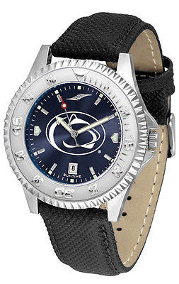 Penn State Men's Competitor AnoChrome Leather Band Watch
