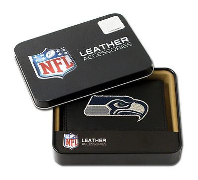 Seattle Seahawks Embroidered Men's Tri Fold Wallet OUT OF STOCK