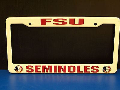 FSU Seminoles Plastic Auto Tag Frame