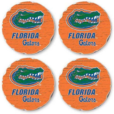 Florida Gators Round Ceramic Coasters Set of 4