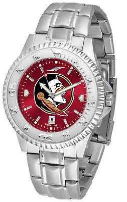 Florida State Seminoles Men's Competitor Stainless Steel AnoChrome Watch