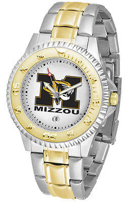 Missouri Tigers Competitor Two Tone Stainless Steel Men's Watch