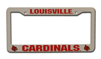 Louisville Cardinals Plastic Auto Tag Frame