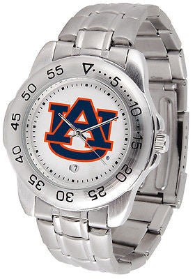 Auburn Tigers Men's Sports Stainless Steel Watch