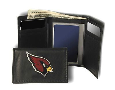Arizona Cardinals Embroidered Men's Tri Fold Wallet OUT OF STOCK