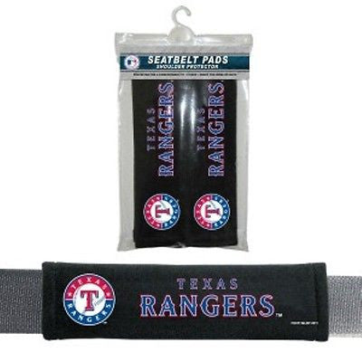 Texas Rangers Seat Belt Pads