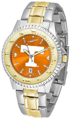 Tennessee Vols Men's Competitor Stainless Steel AnoChrome Two Tone Watch