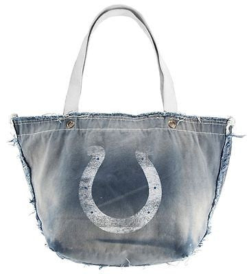 Indianapolis Colts Hand Distressed Vintage Tote
