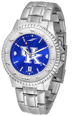 Kentucky Wildcats Men's Competitor Stainless Steel AnoChrome Watch
