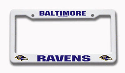 Baltimore Ravens Plastic Auto Tag Frame