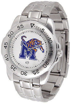 Memphis Tigers Men's Sports Stainless Steel Watch