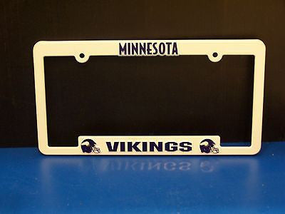 Minnesota Vikings Plastic Auto Tag Frame