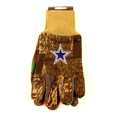 Dallas Cowboys Camo Print Gloves