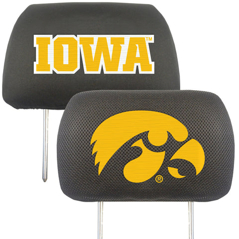 Iowa Hawkeyes Embroidered Headrest Covers