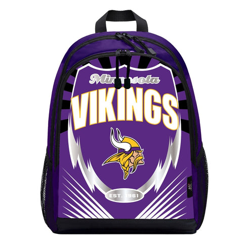 Minnesota Vikings Lightning Graphics Backpack (OUT OF STOCK)
