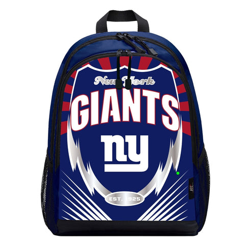 New York Giants Lightning Graphics Backpack (OUT OF STOCK)