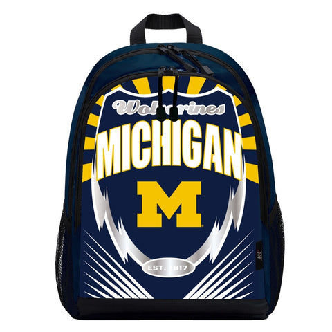 Michigan Wolverines Lightning Graphics Backpack (OUT OF STOCK)