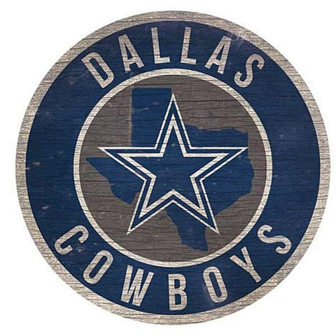 Dallas Cowboys 12" Wooden Wall Sign (OUT OF STOCK)