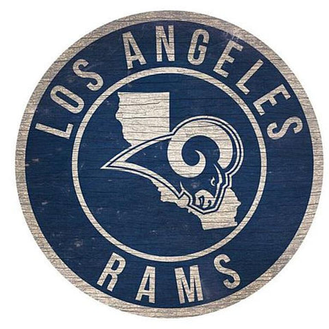 Los Angeles Ram 12" Wooden Wall Signs