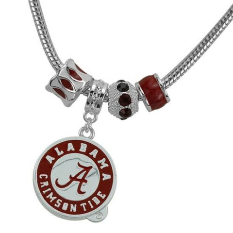 Alabama Crimson Tide Charm Bracelet  OUT OF STOCK
