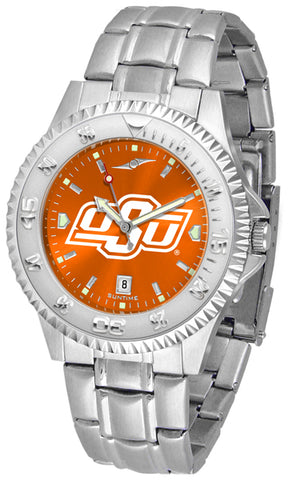 Oklahoma State Cowboys Men's Competitor Stainless Steel AnoChrome Watch